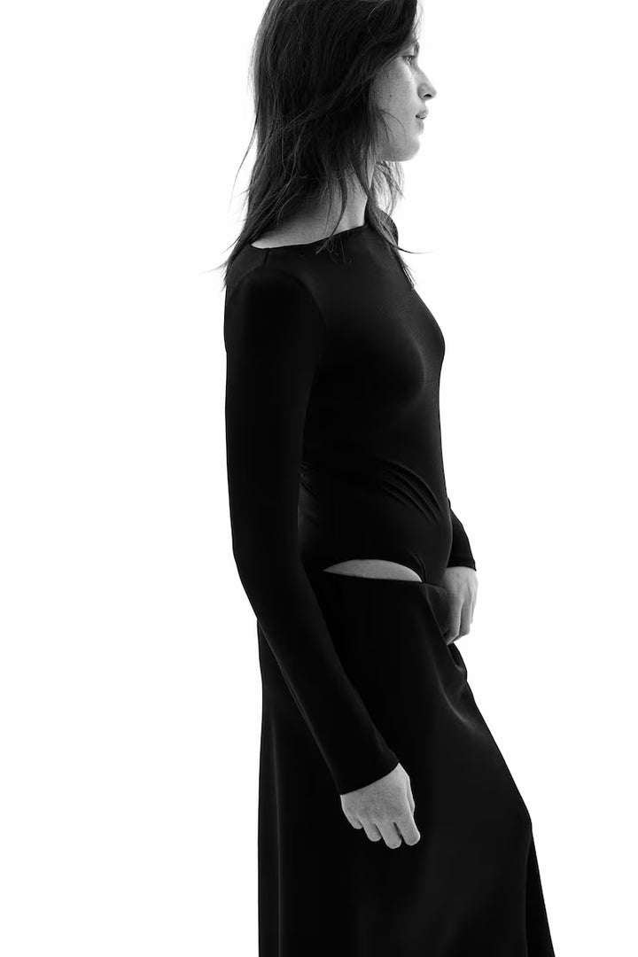 H&M BOAT-NECK BODYSUIT