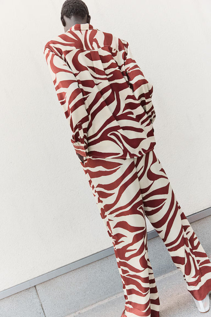 H&M Wide-cut Pull-on Pants