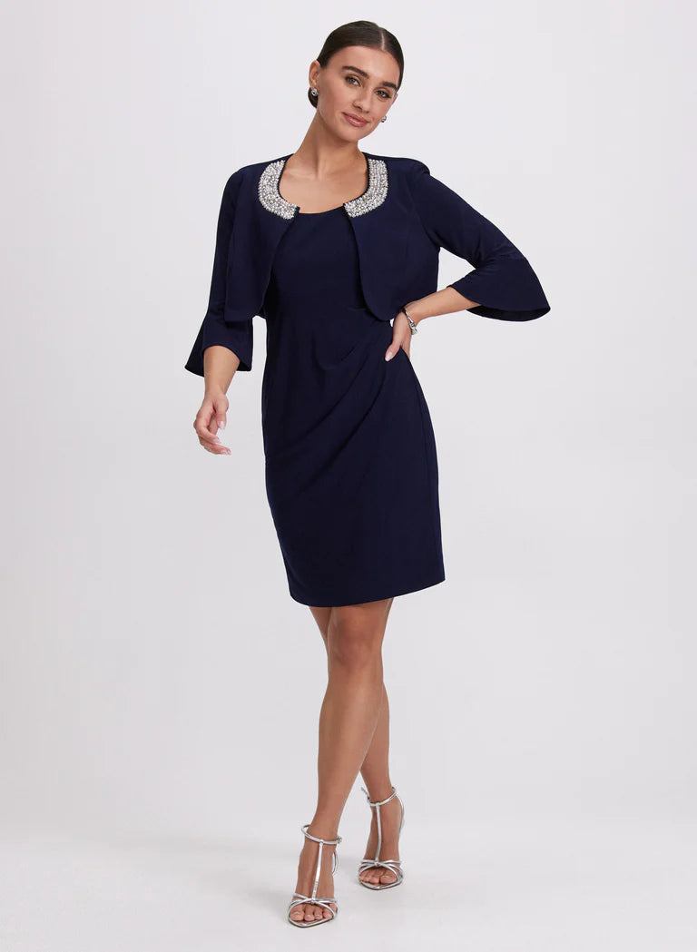 LAURA Jersey Bolero & Dress Set