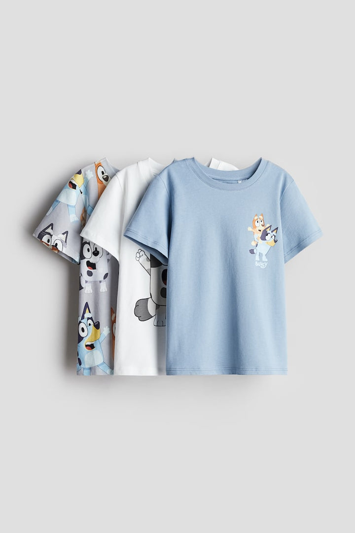 H&M 3-pack Printed T-shirts