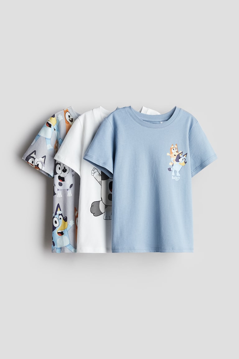 H&M 3-pack Printed T-shirts