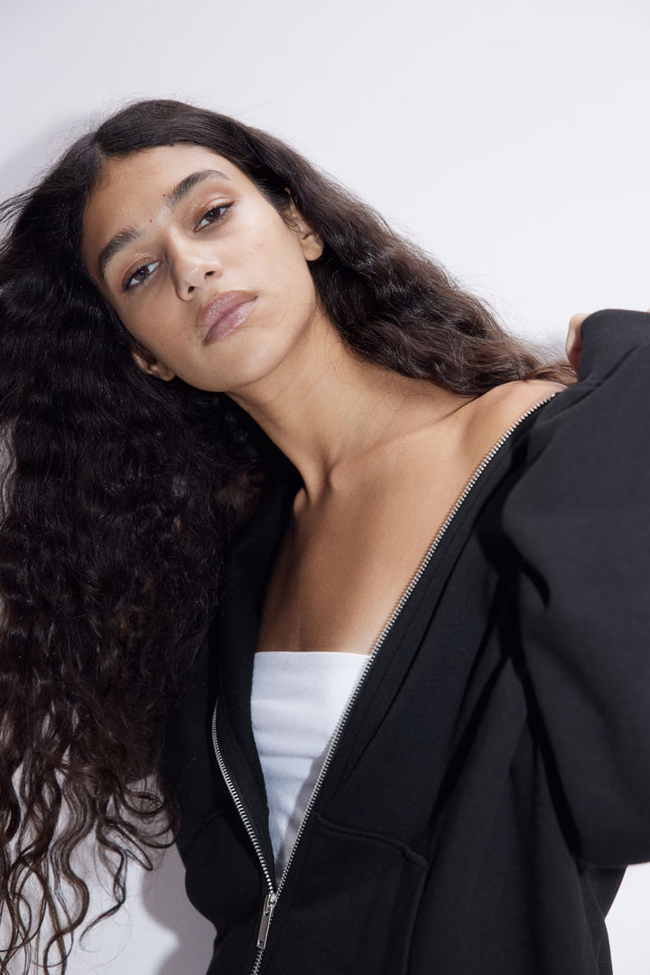 H&M Oversized Hooded Jacket