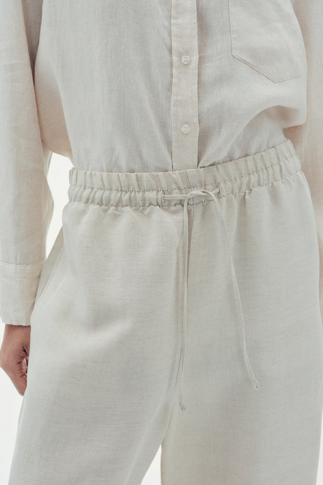 H&M Linen-Blend Pants