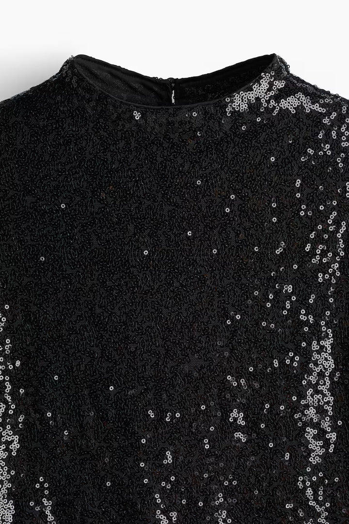H&M SEQUINED TOP