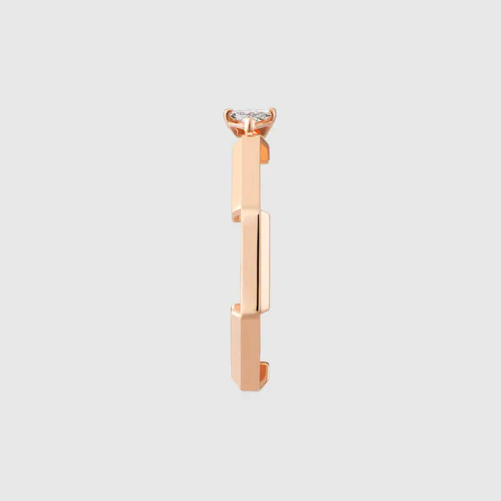 GUCCI LINK TO LOVE 18K DIAMOND RING