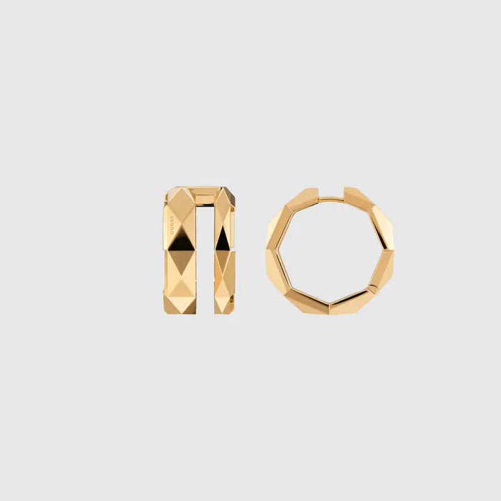 GUCCI LINK TO LOVE DOUBLE EARRINGS