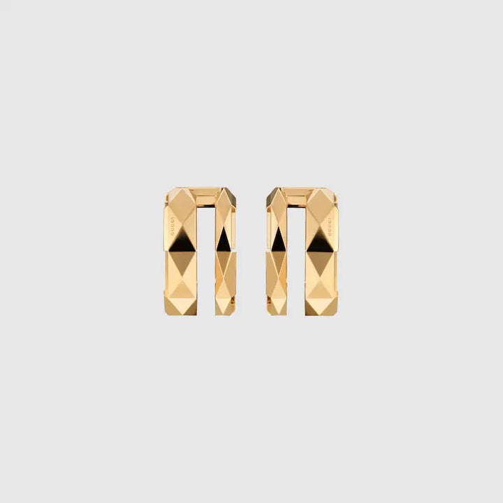 GUCCI LINK TO LOVE DOUBLE EARRINGS