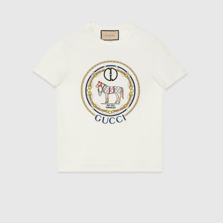 Gucci Cotton jersey T-shirt with Interlocking G