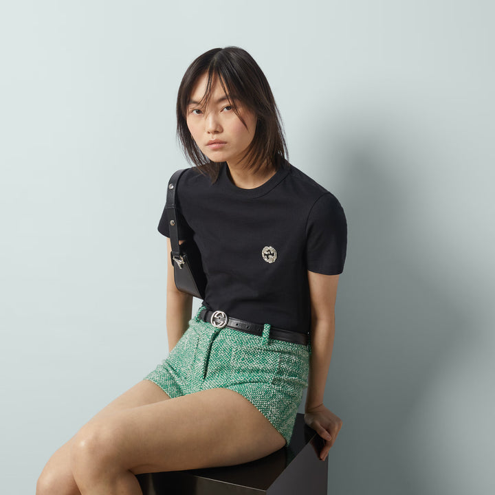 Gucci Cotton jersey T-shirt with Interlocking G