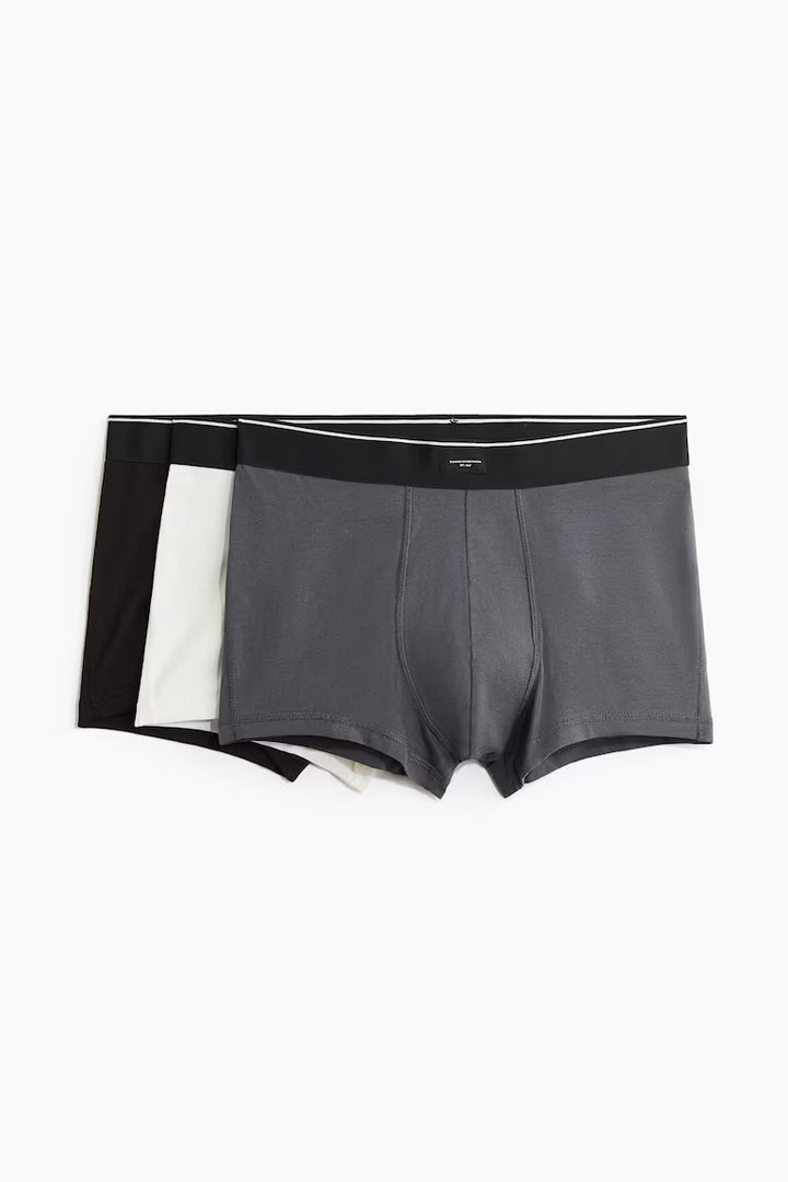 H&M 3-pack Short Boxer Briefs with Lycra®