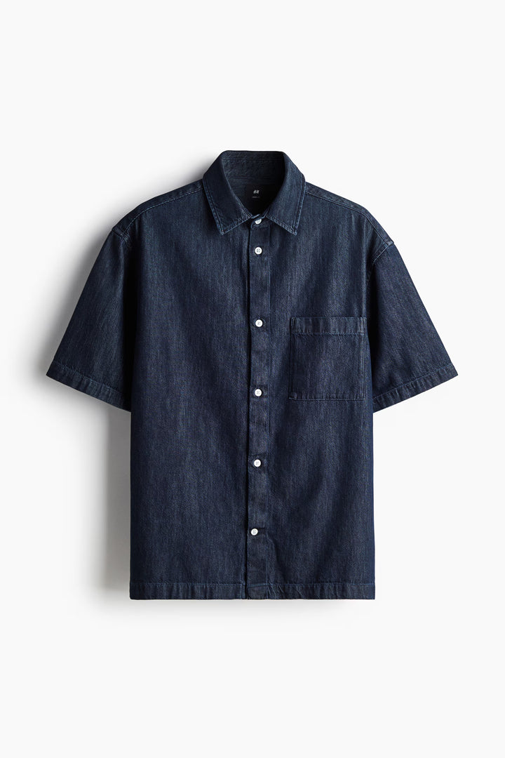 H&M Loose-fit Denim Shirt