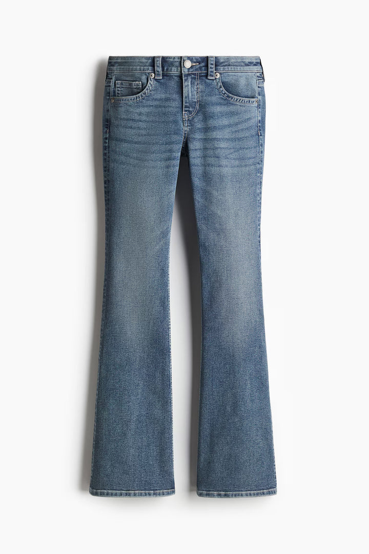 H&M Flared Low Jeans