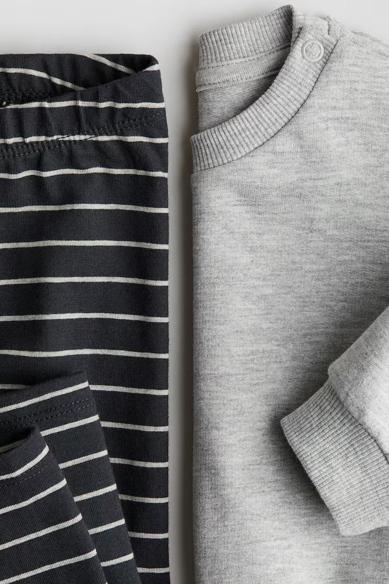 H&M 2-piece Sweatshirt and Leggings Set