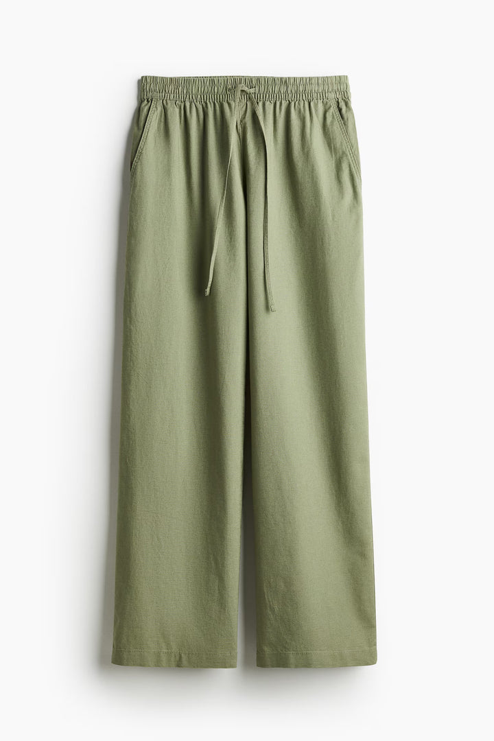 H&M Linen-blend Pants