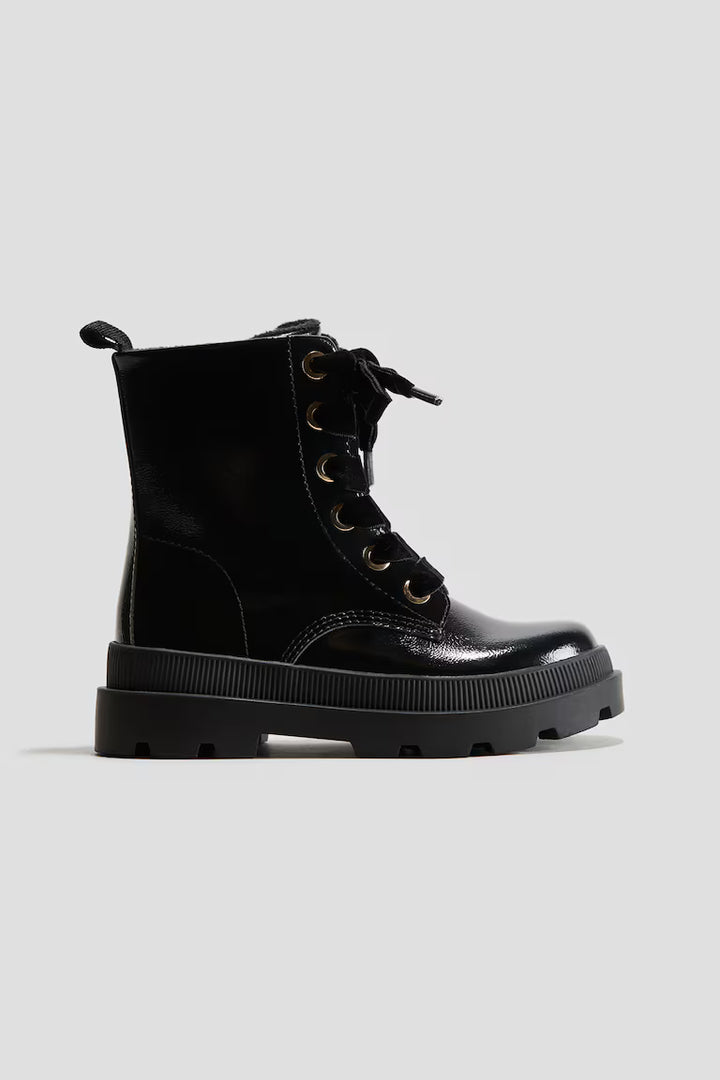 H&M Lace-Up Boots
