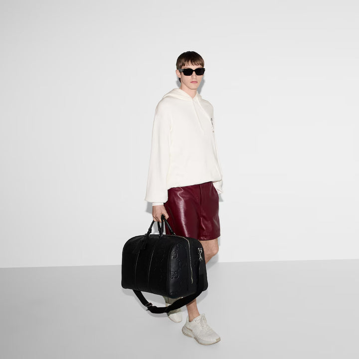 GUCCI COTTON JERSEY HOODED SWEATSHIRT