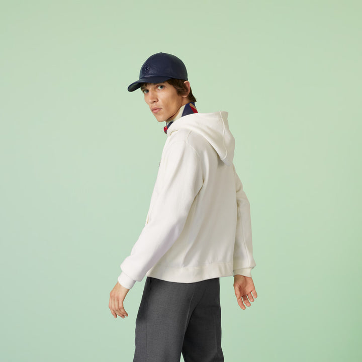 Gucci Cotton jersy hooded sweatshirt