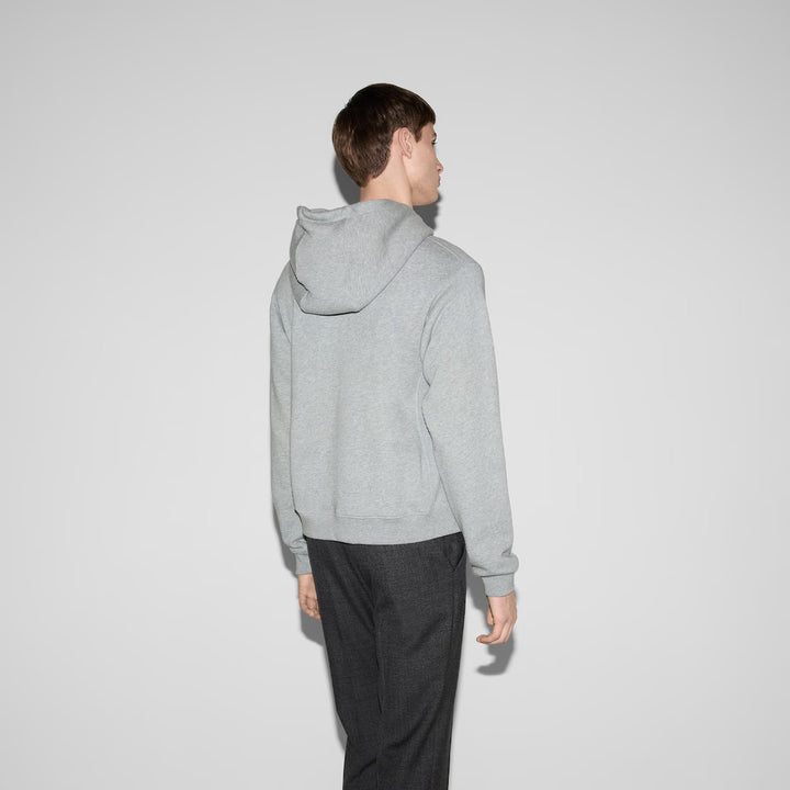 GUCCI COTTON JERSEY HOODED SWEATSHIRT