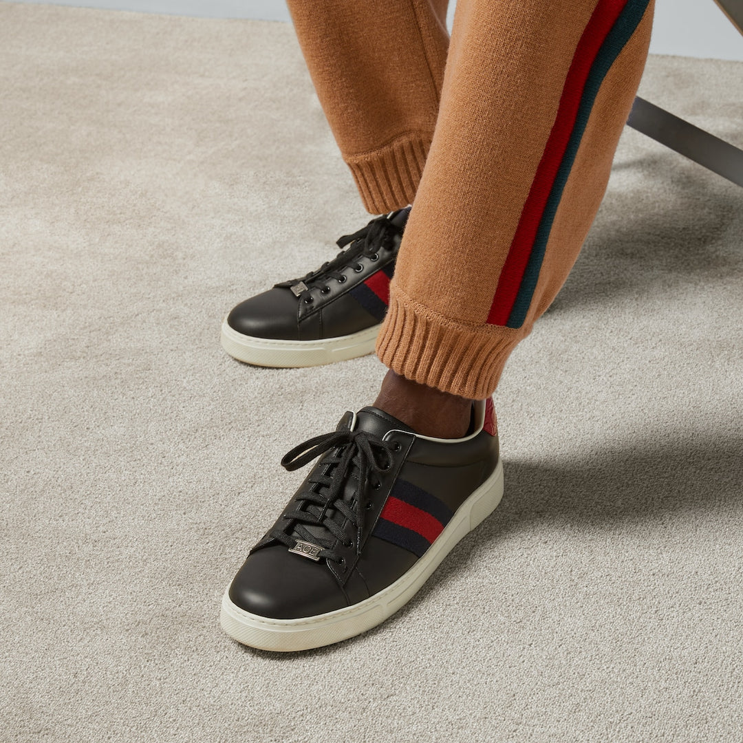 GUCCI Men's Gucci Ace sneaker with Web