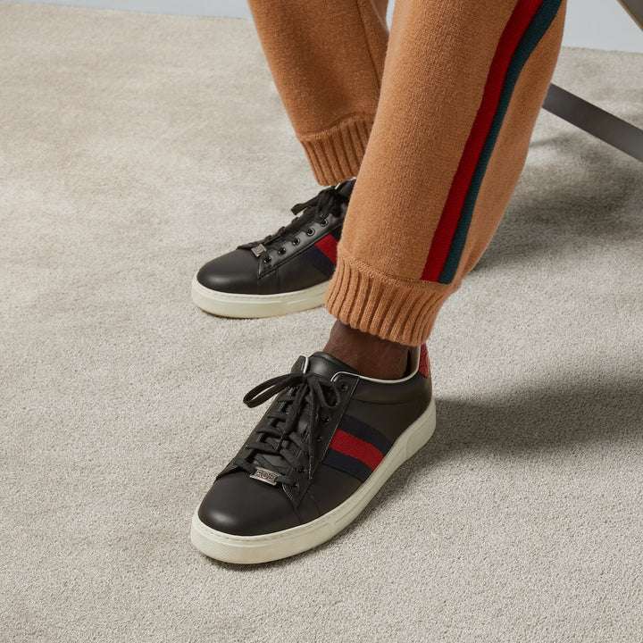 GUCCI Men's Gucci Ace sneaker with Web