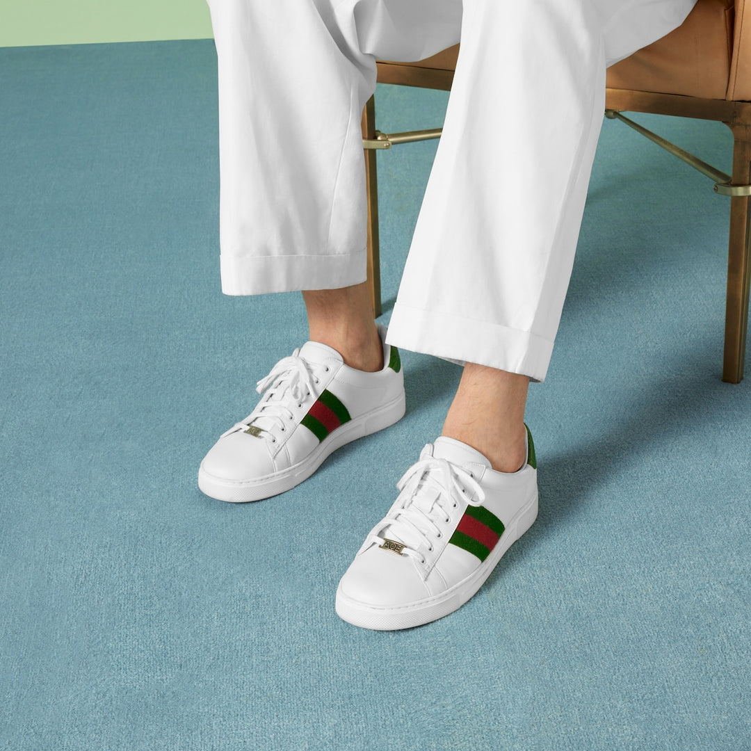 GUCCI Men's Gucci Ace sneaker with Web