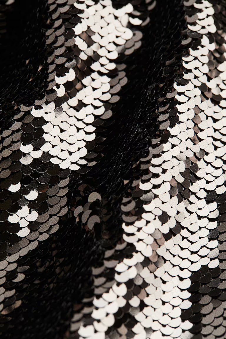 H&M SEQUINED TOP