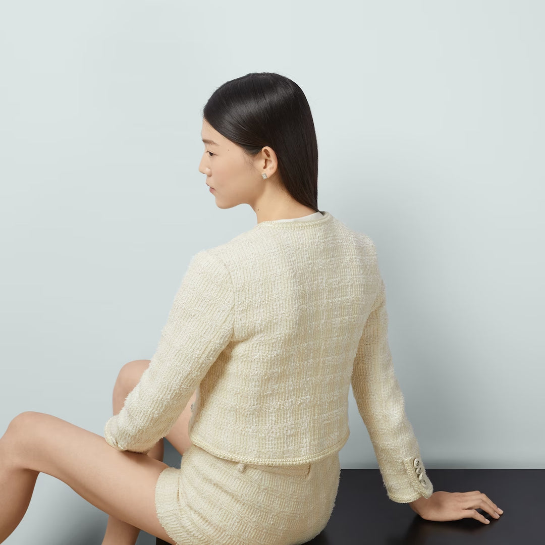 GUCCI  GG tweed jacket