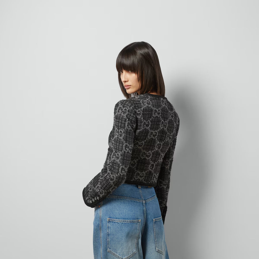 GUCCI  GG tweed jacket
