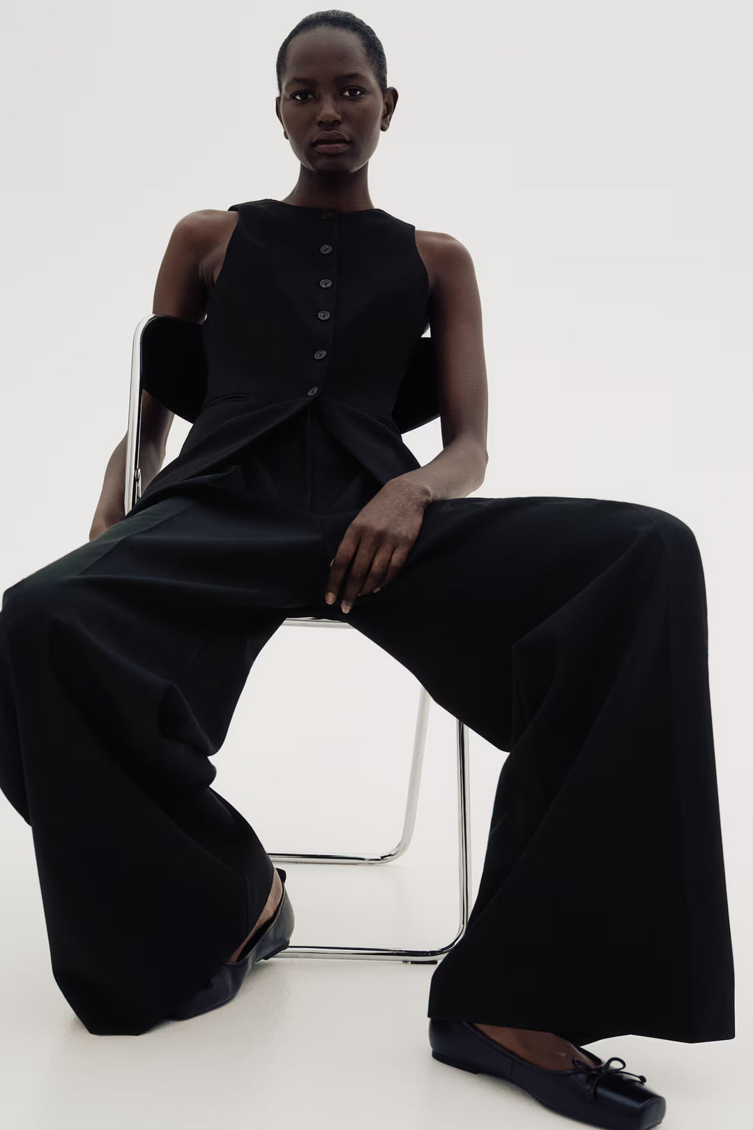 H&M Long Suit Vest