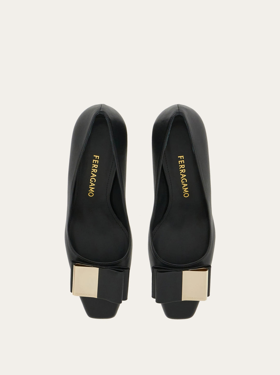 Ferragamo Double-bow pump