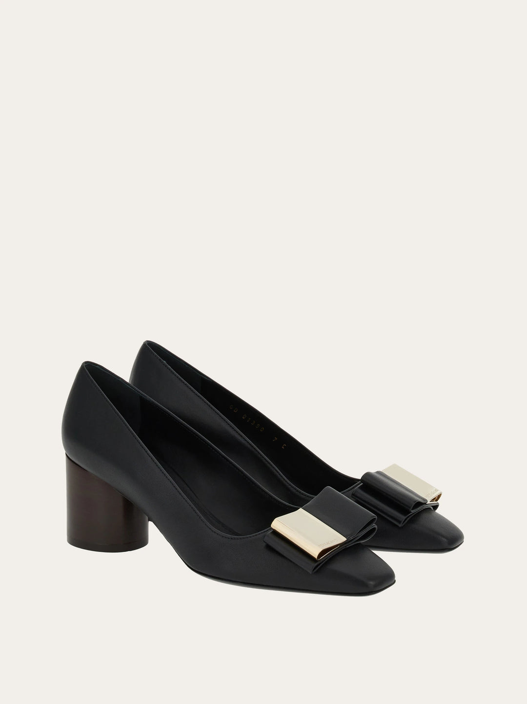 Ferragamo Double-bow pump