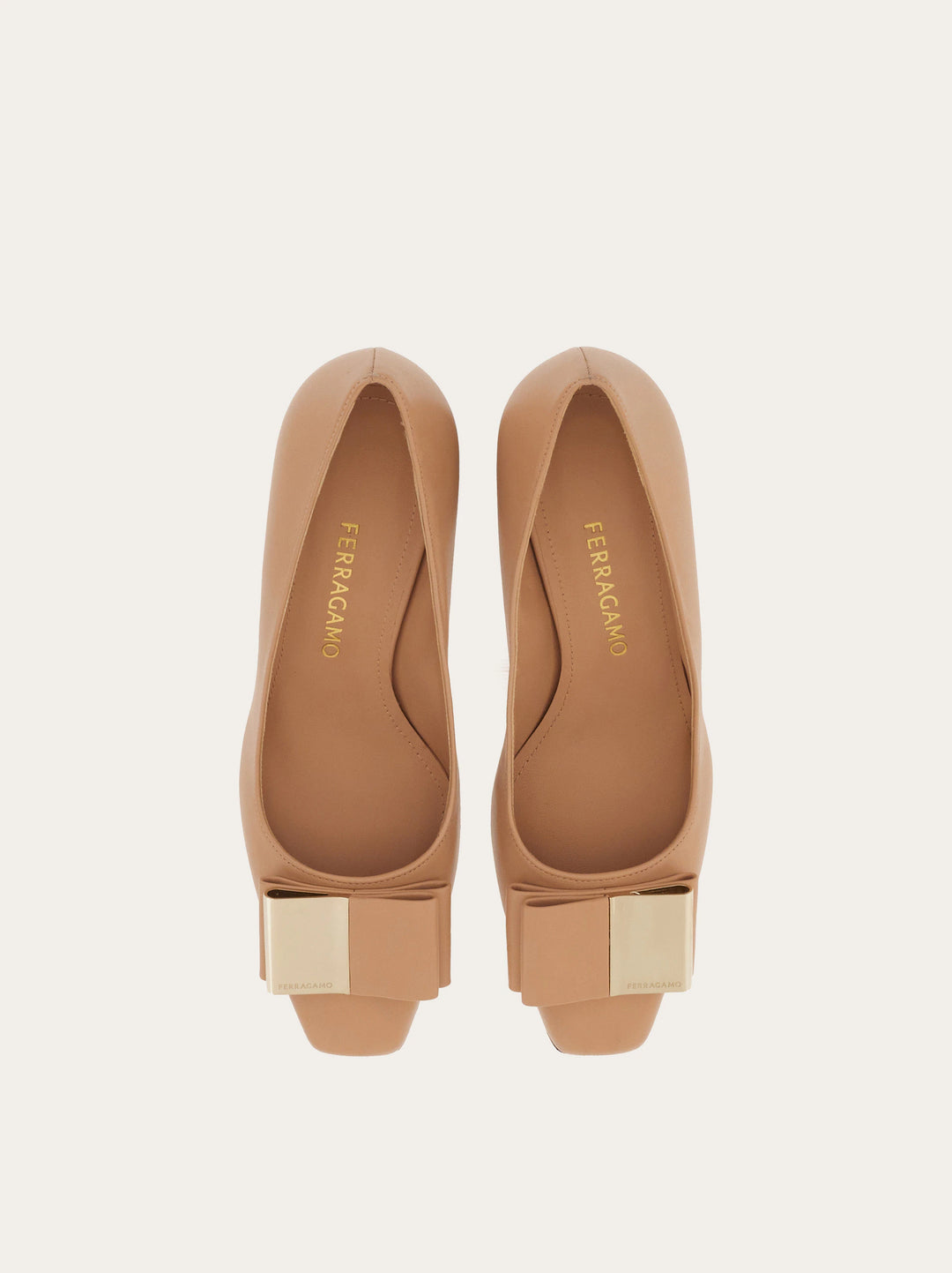 Ferragamo Double-bow pump