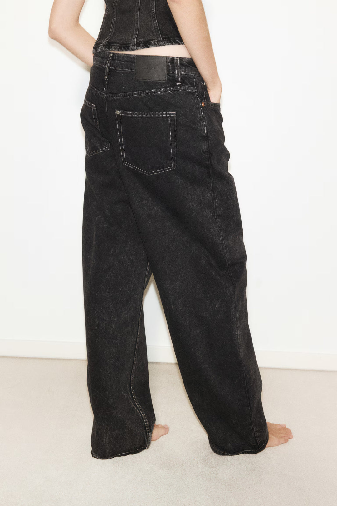 H&M Baggy High Jeans