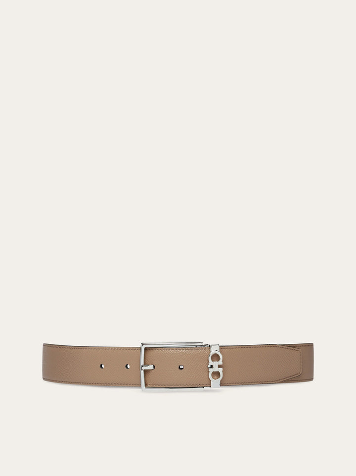 Ferragamo Reversible and adjustable Gancini belt