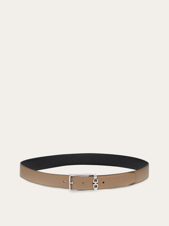 Ferragamo Reversible and adjustable Gancini belt