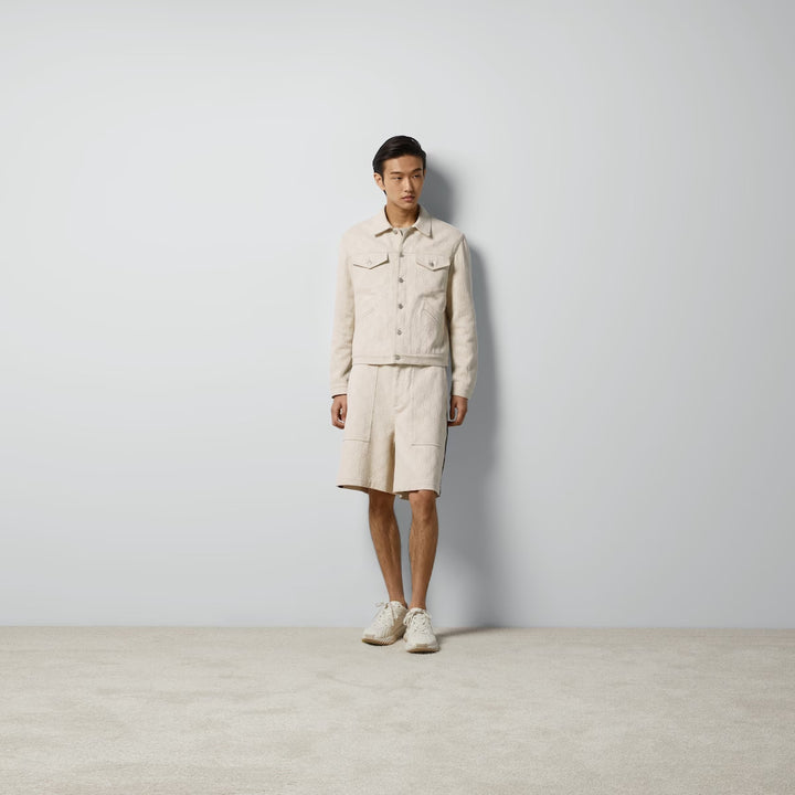 GUCCI GG COTTON JACQUARD BERMUDA SHORTS