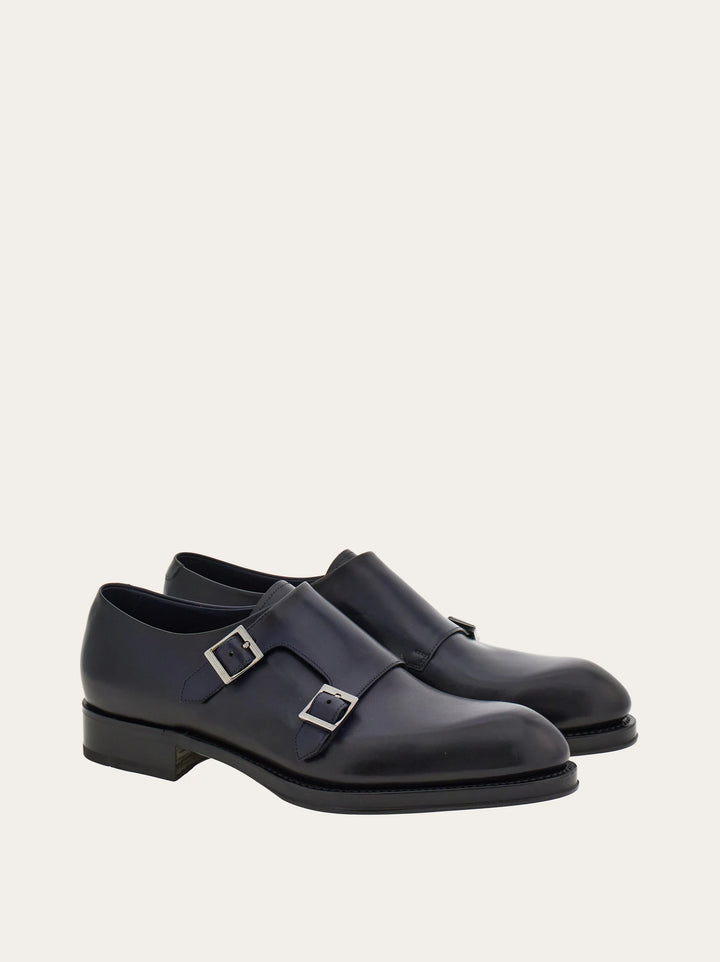 Ferragamo  Tramezza Double monkstrap