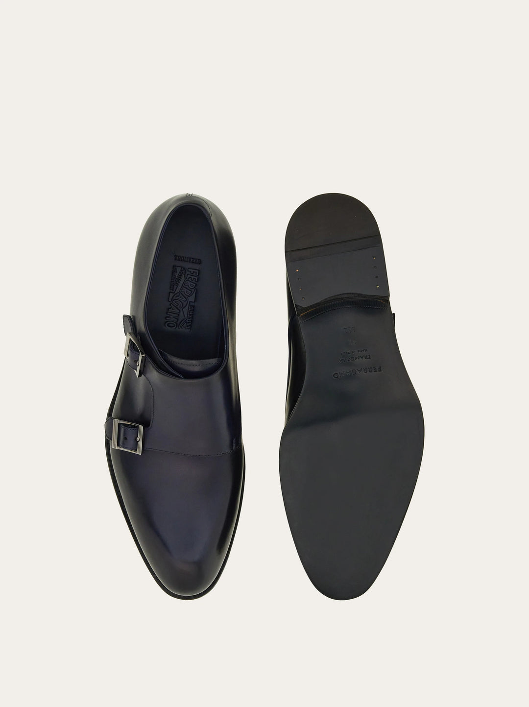 Ferragamo  Tramezza Double monkstrap