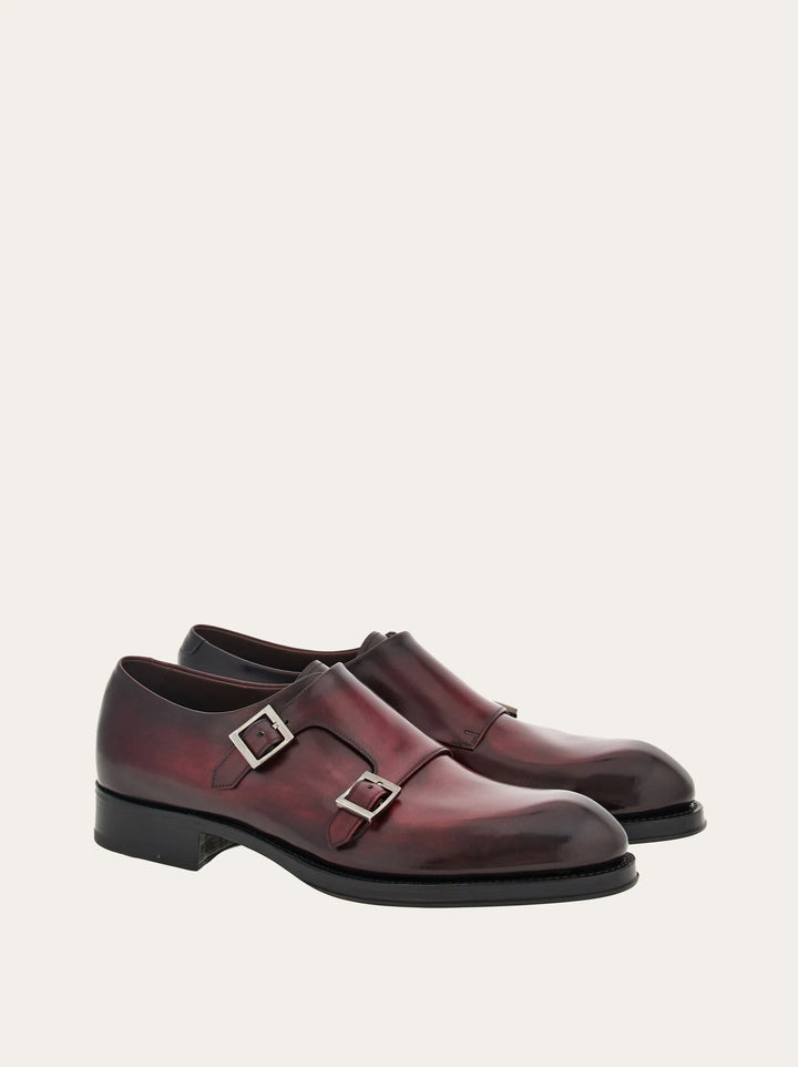 Ferragamo  Tramezza Double monkstrap