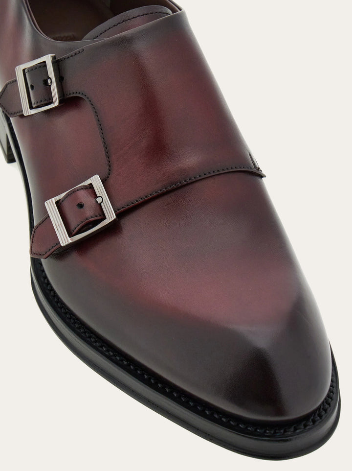 Ferragamo  Tramezza Double monkstrap