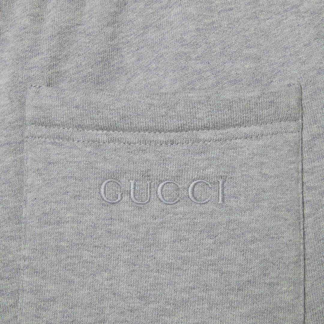 GUCCI COTTON JERSEY JOGGING PANT WITH WEB