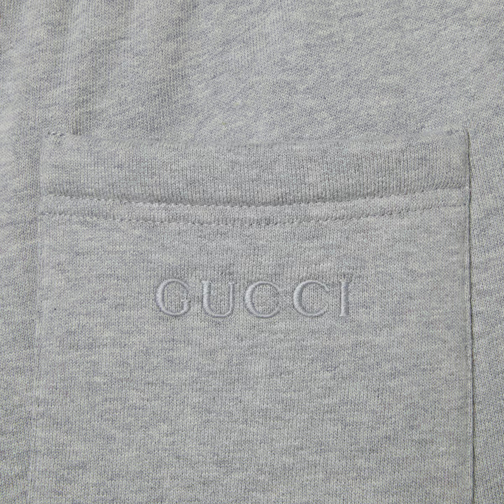 GUCCI COTTON JERSEY JOGGING PANT WITH WEB