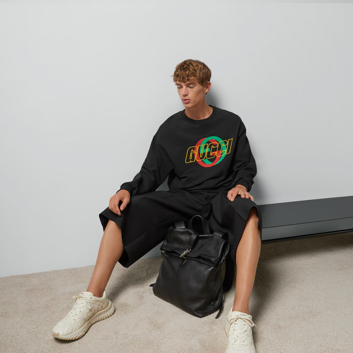 Gucci Cotton jersey sweatshirts with embroidery