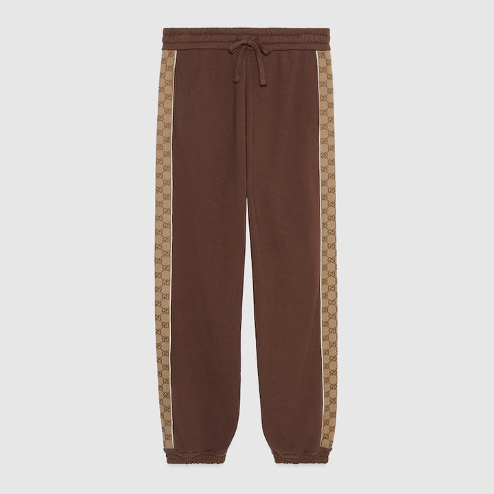 GUCCI COTTON JERSEY SWEATPANTS
