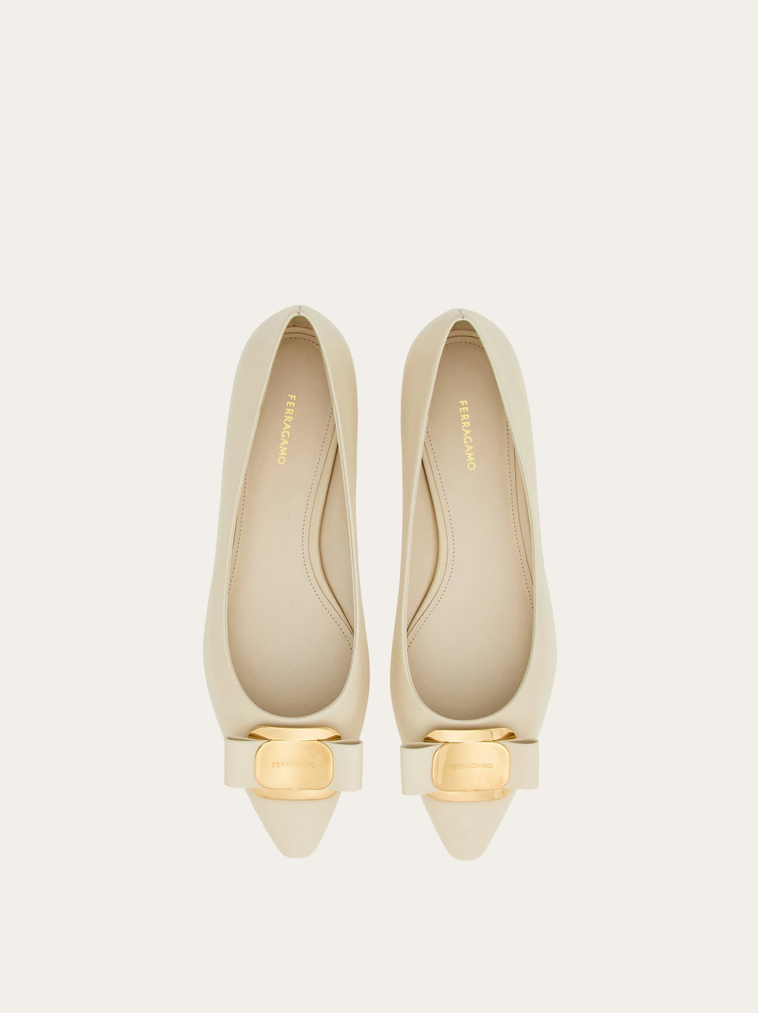 Ferragamo New Vara plate ballet flat