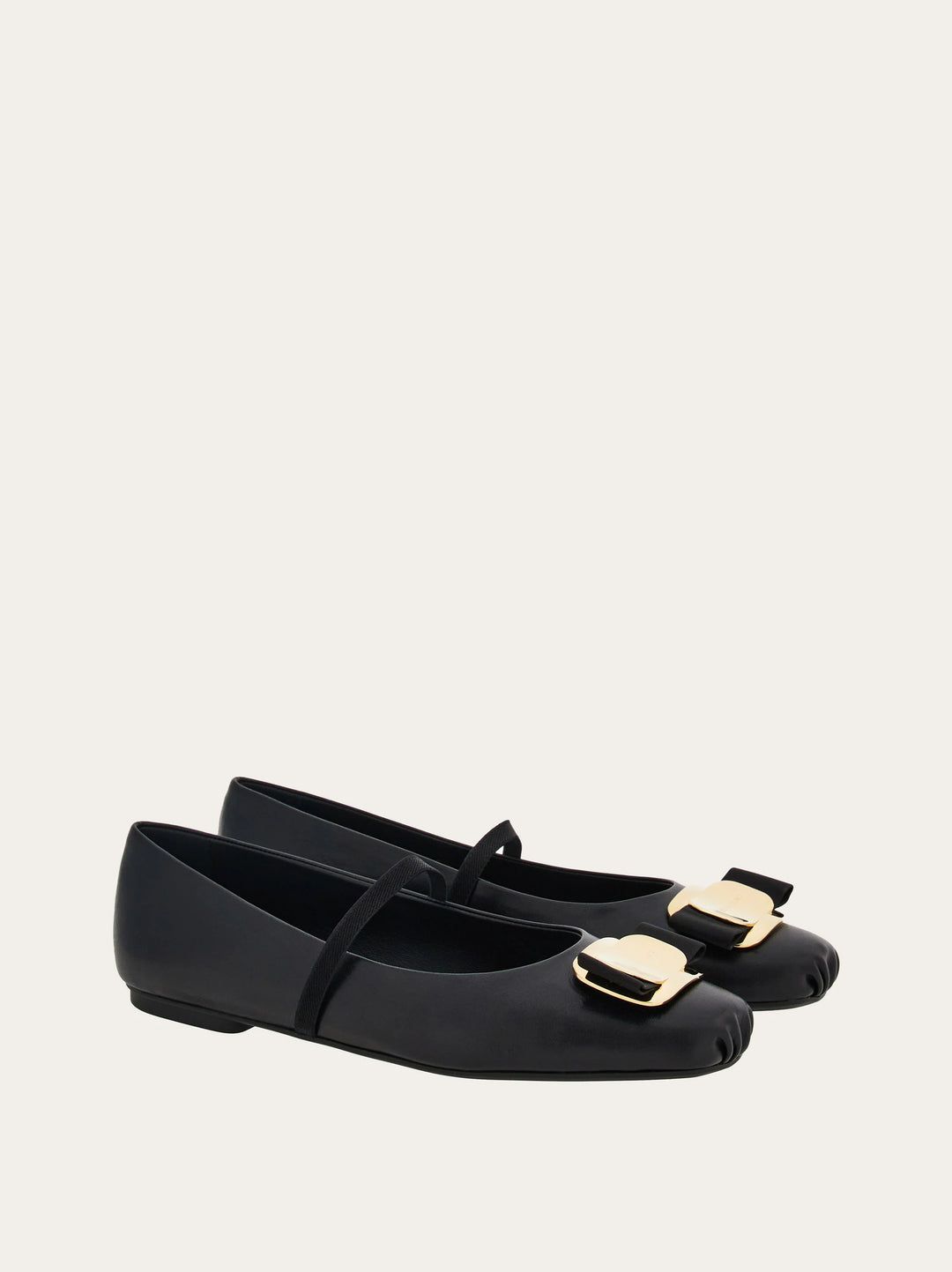 Ferragamo New Vara plate ballet flat