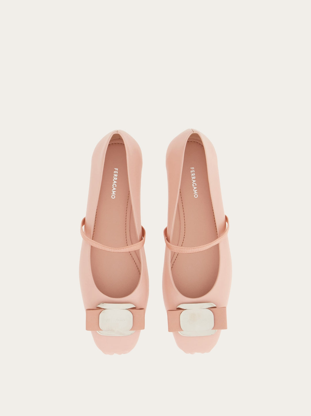 Ferragamo New Vara plate ballet flat