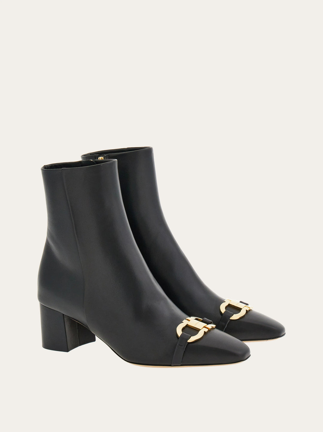 Ferragamo Bootie with Gancini ornament