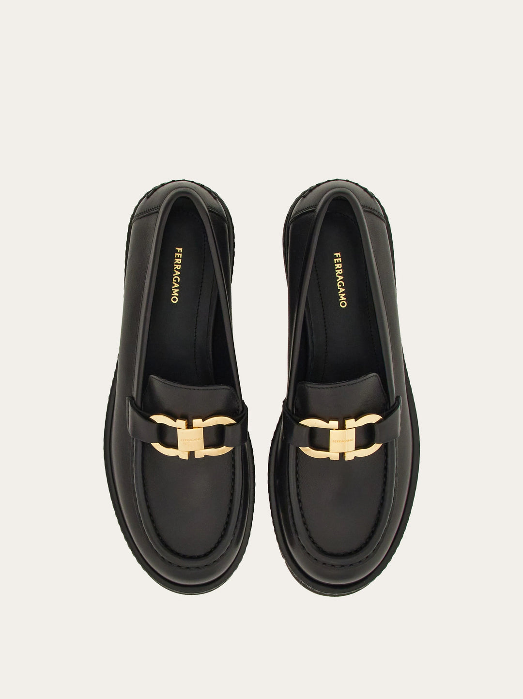 Ferragamo Moccasin with Gancini ornament