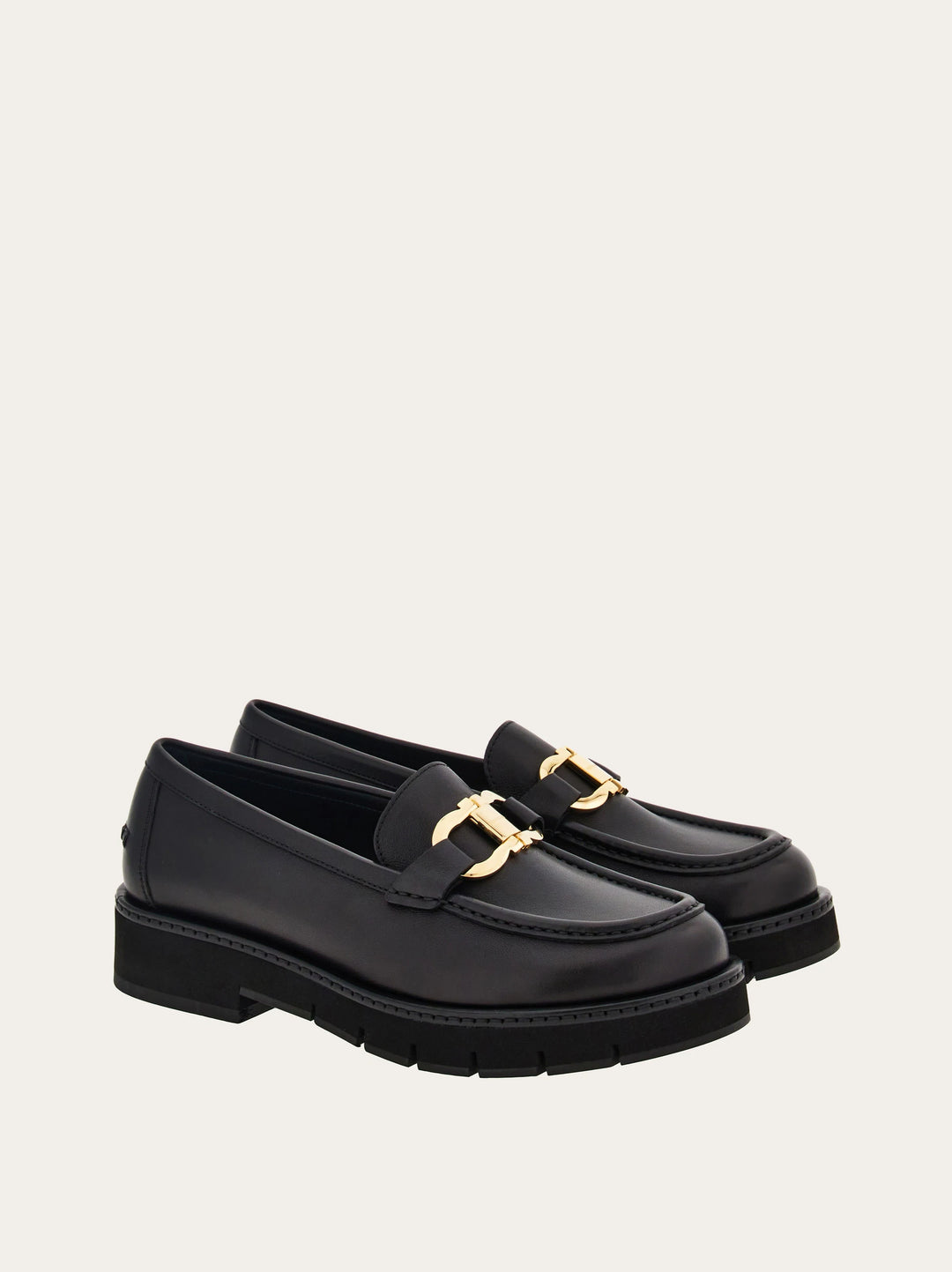 Ferragamo Moccasin with Gancini ornament